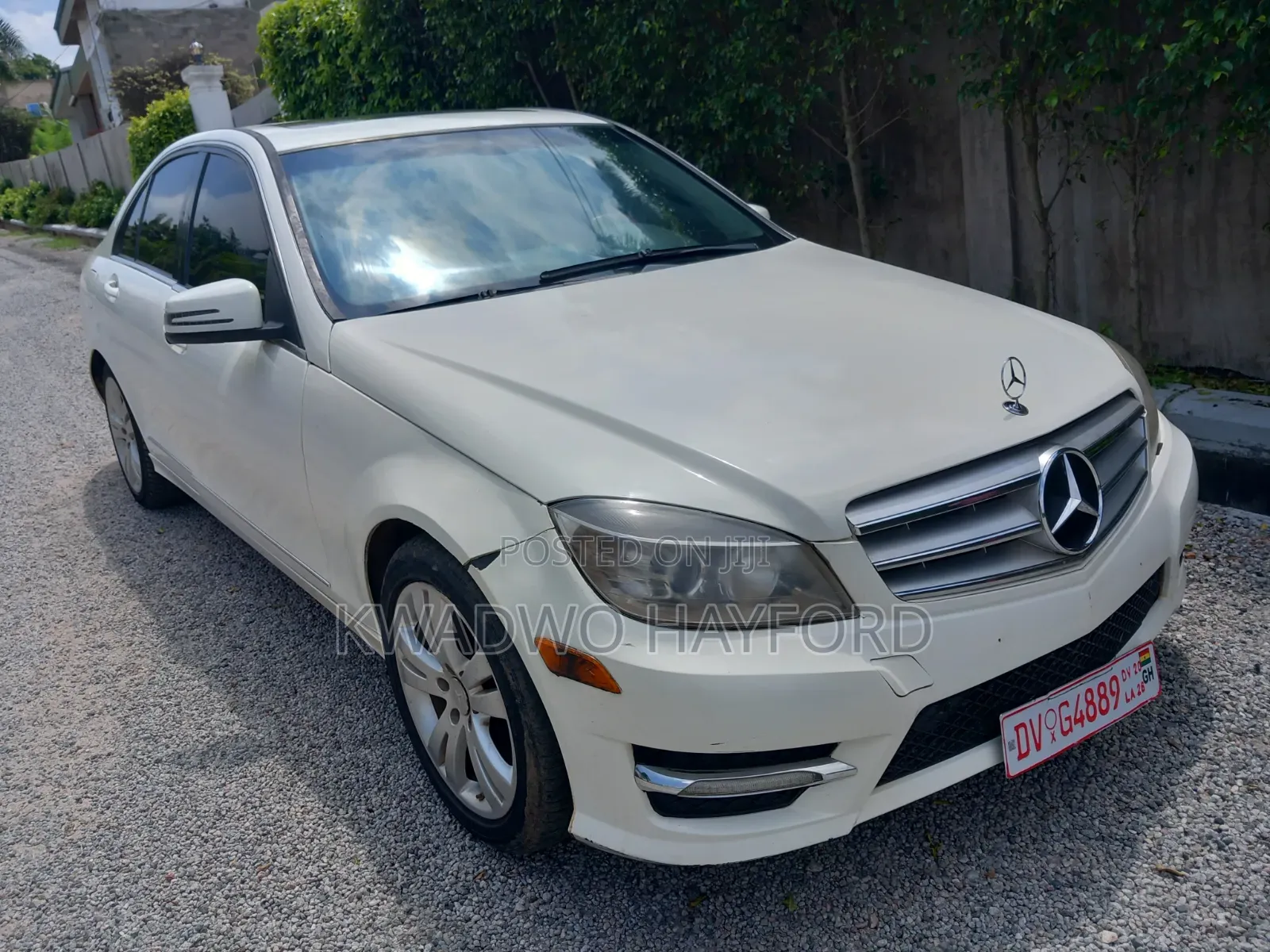 Mercedes-Benz C300 2008 White