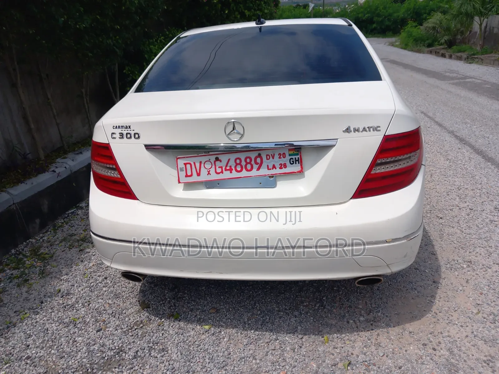 Mercedes-Benz C300 2008 White