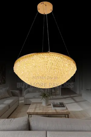 Modern Luxury Crystal Dome Pendant Led Chandelier,