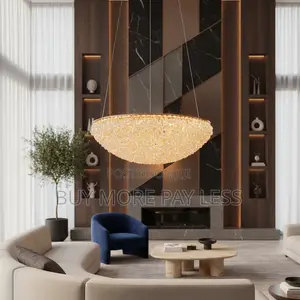 Modern Luxury Crystal Dome Pendant Led Chandelier,