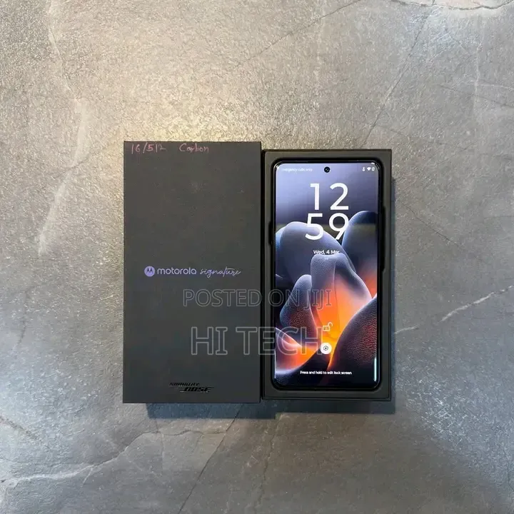 New Motorola Edge 50 Fusion 512 GB Black