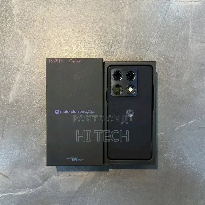 New Motorola Edge 50 Fusion 512 GB Black