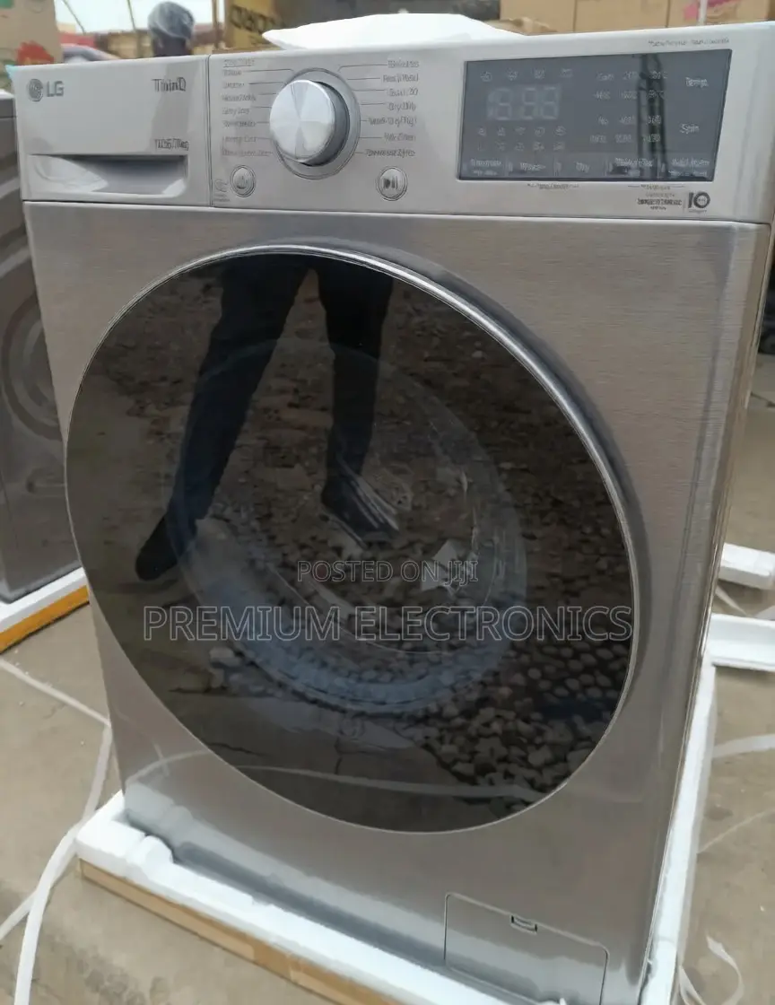 Lg 10.5kg/7kg Washer Dryer Ai Dd Steam, Wifi Smart Thinq F4v5rgp2t