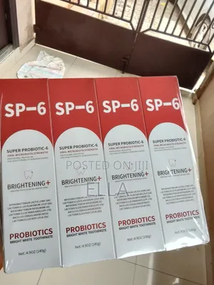 Sp-6 Brightening Toothpaste and Sp-8 Whitening Toothpaste