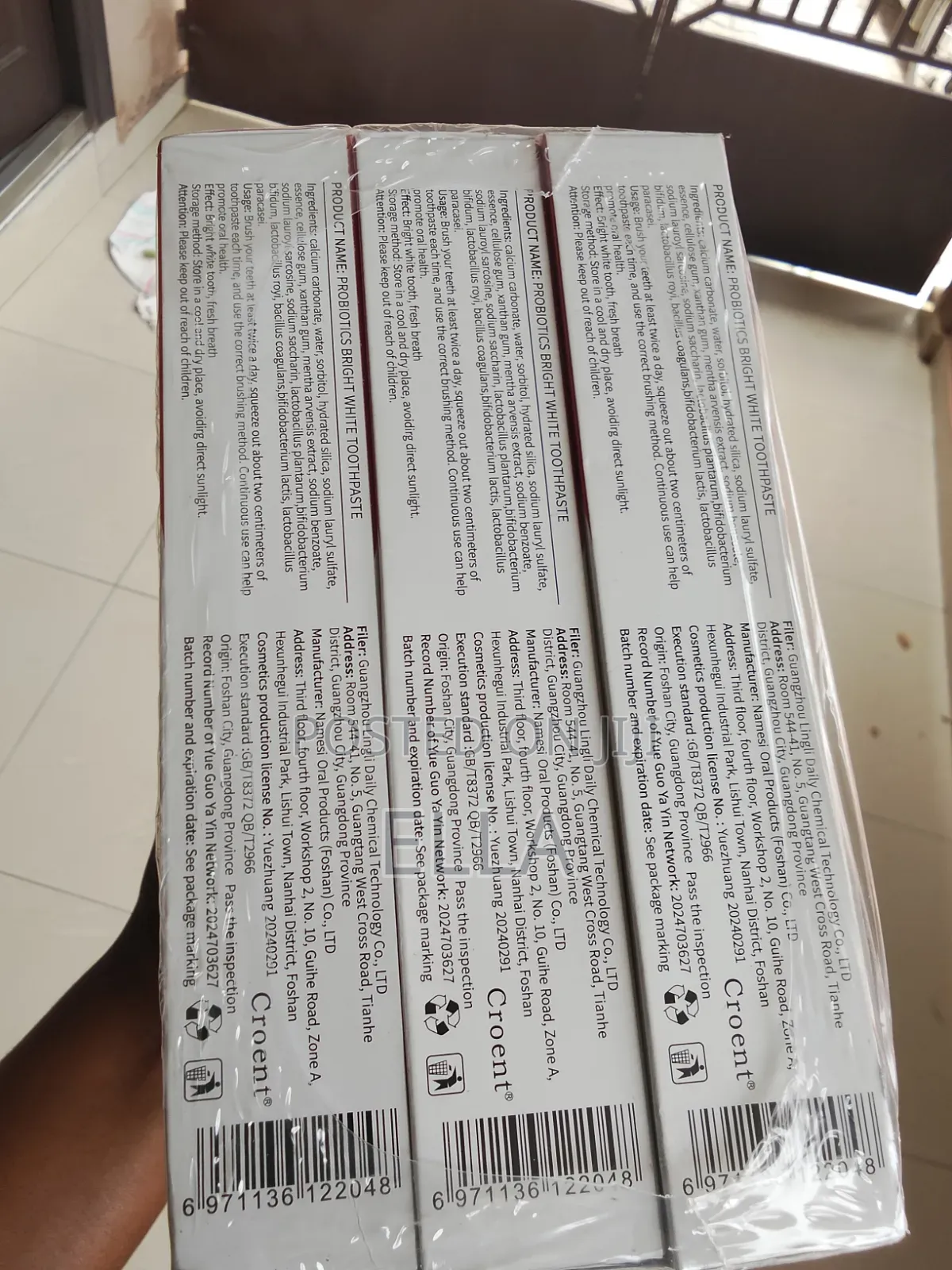 Sp-6 Brightening Toothpaste and Sp-8 Whitening Toothpaste