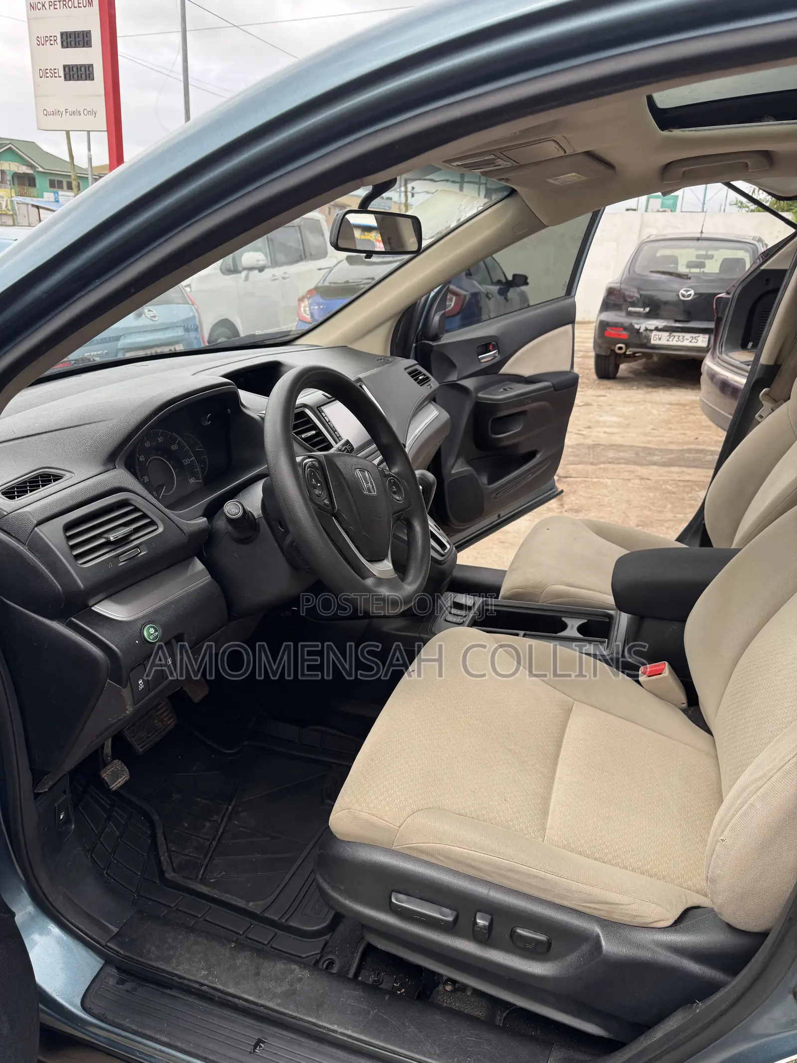 Honda CR-V EX-L 4dr SUV AWD (2.4L 4cyl CVT) 2015 Blue