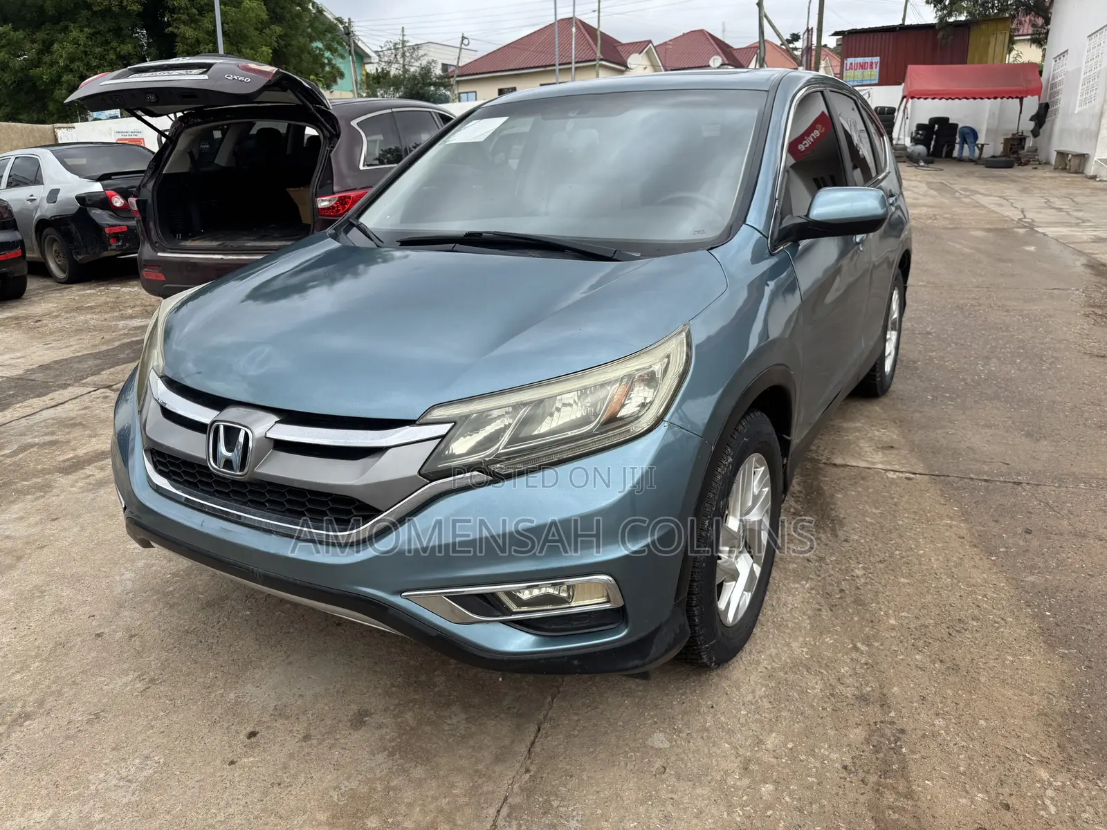 Honda CR-V EX-L 4dr SUV AWD (2.4L 4cyl CVT) 2015 Blue