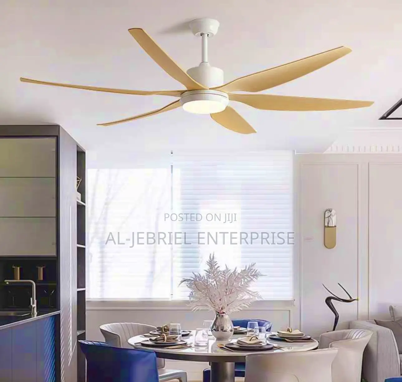 Super Windy 66” Ceiling Fan Light