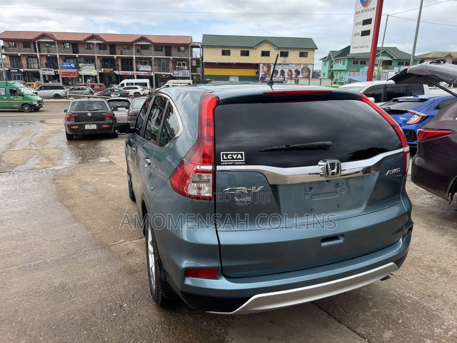 Honda CR-V EX-L 4dr SUV AWD (2.4L 4cyl CVT) 2015 Blue