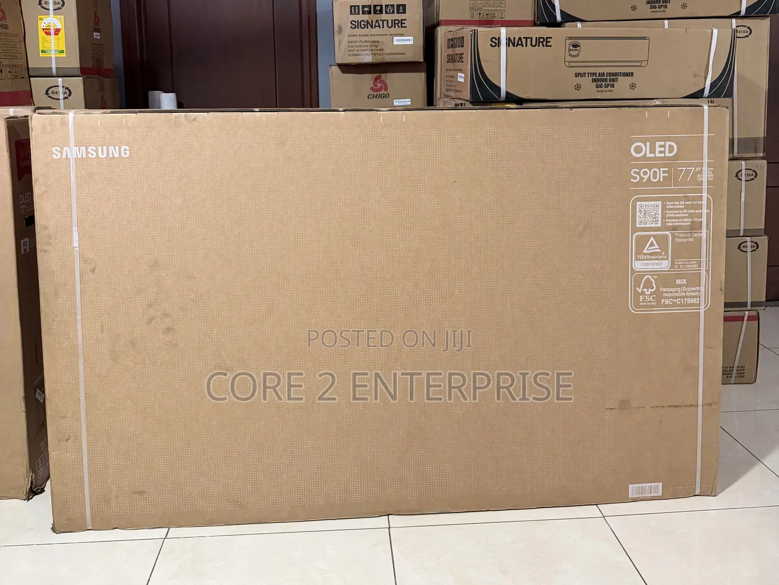 Samsung Oled S90f 77” Smart Tv – Brand New
