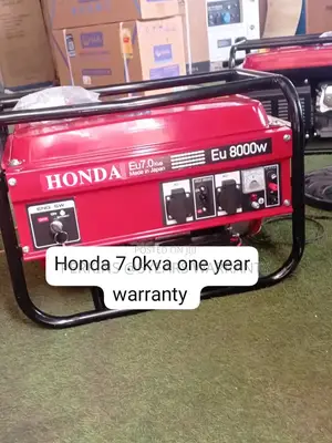 Honda 7.0kva Portable Generator – Powerful Fuel Efficient 7.0kva