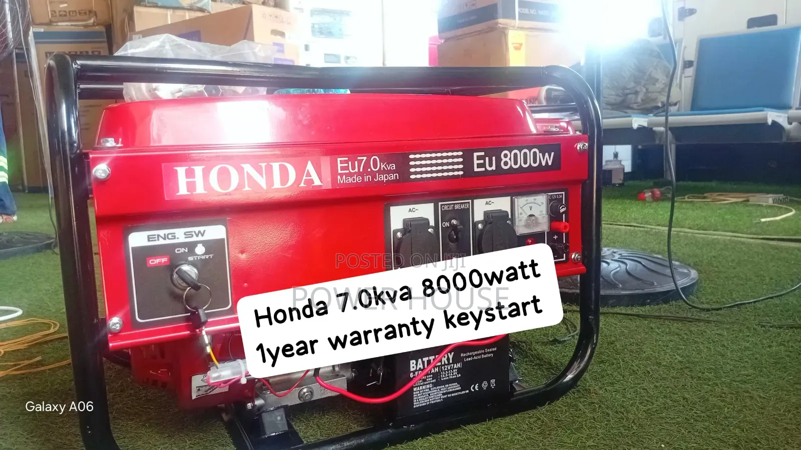 Honda 8000w Key Start Generator – Stable Power When You Need It Most
