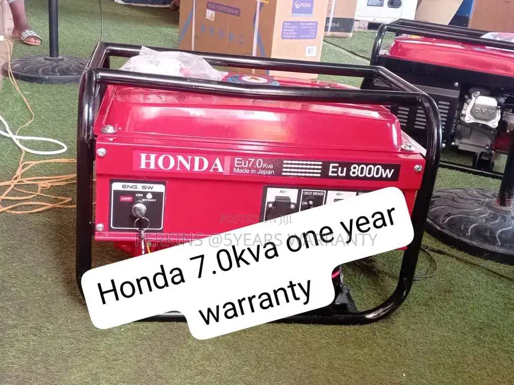 Honda 7.0kva Generator – Stable Power for Everyday Needs 7.0kva