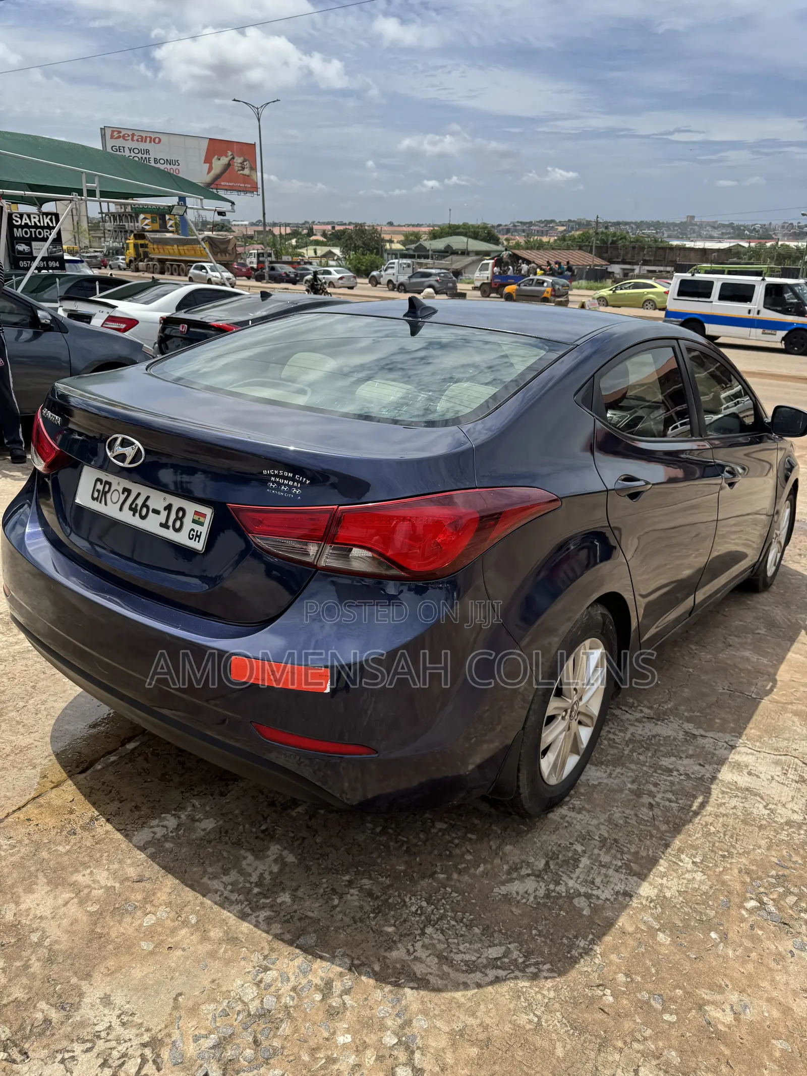 Hyundai Elantra SE 4dr Sedan (1.8L 4cyl 6A) 2014 Blue