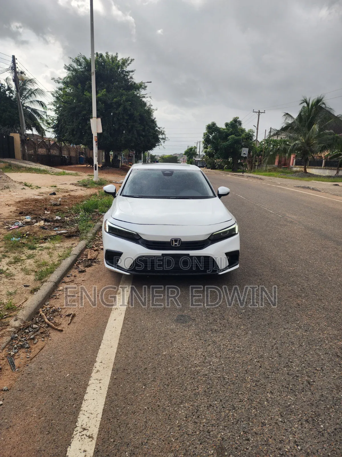 Honda Civic Sport Manual 2024 White