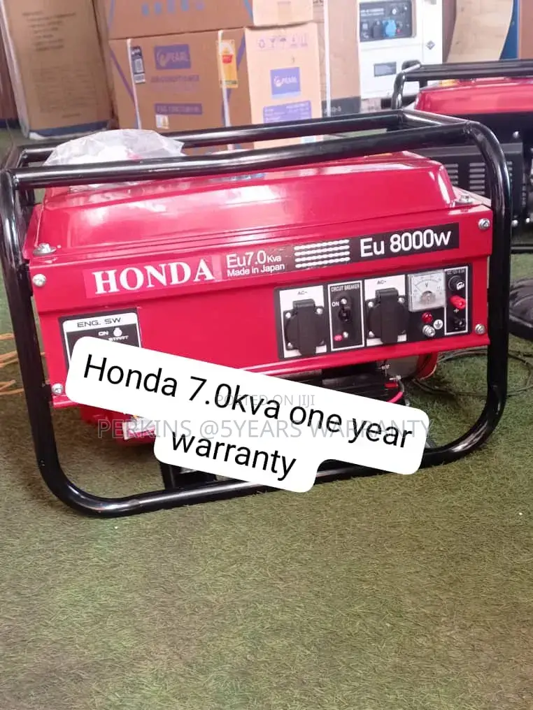 Honda 7.0kva Generator for Residential and Commercial Use 7.0kva