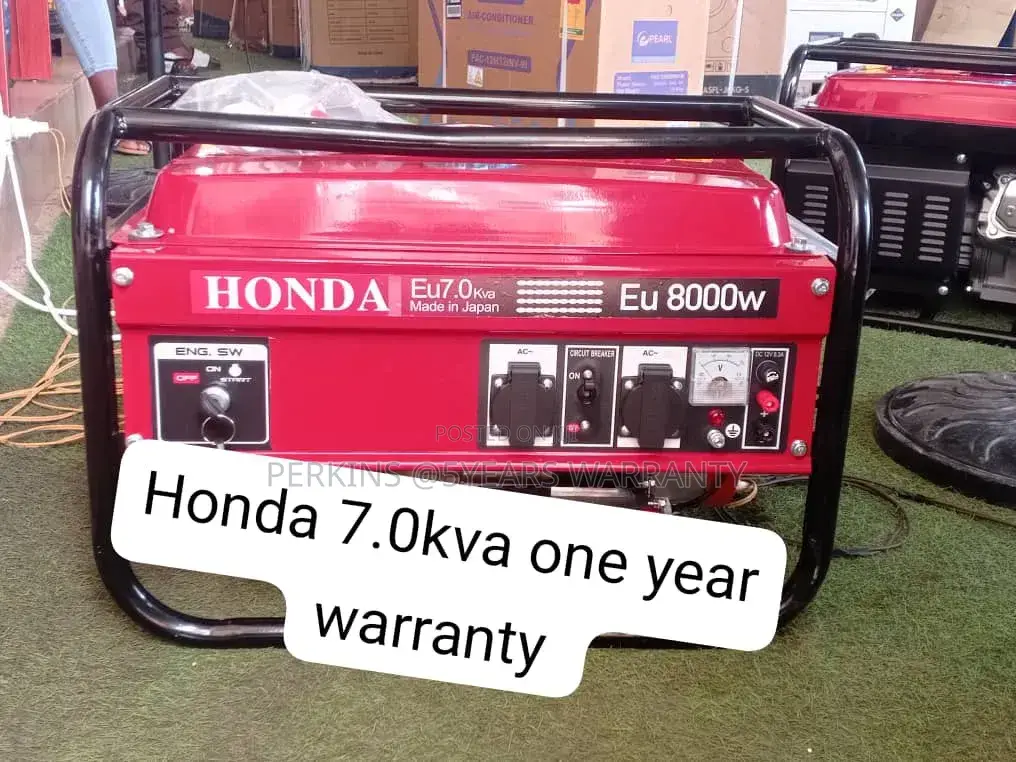 Honda 7.0kva Generator – Strong Performance, Low Maintenance 7.0kva