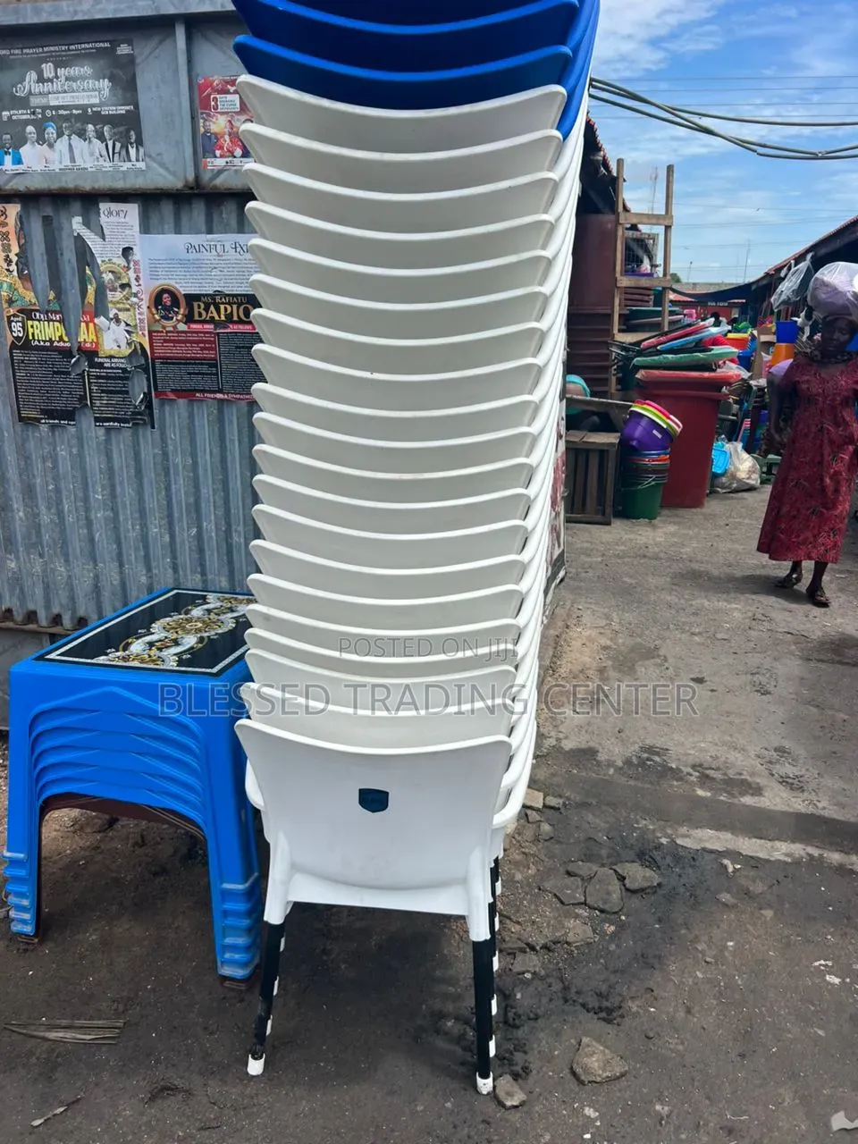 Plastic Chairs White