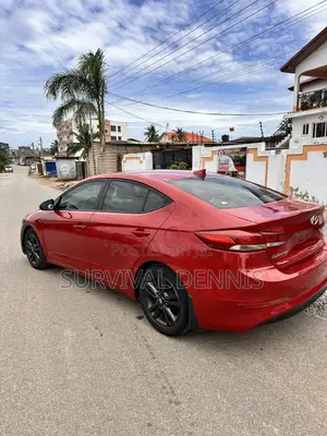 Hyundai Elantra 2017 Red