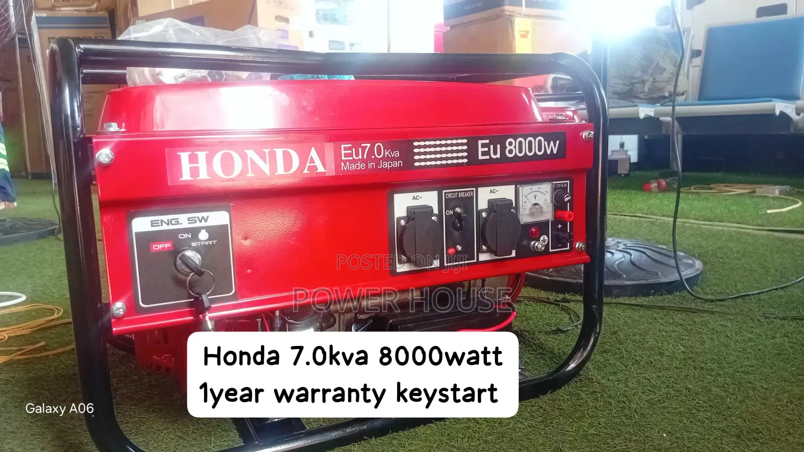 Upgrade to Honda 7.0kva 8000w – Dependable Power for Every Situation