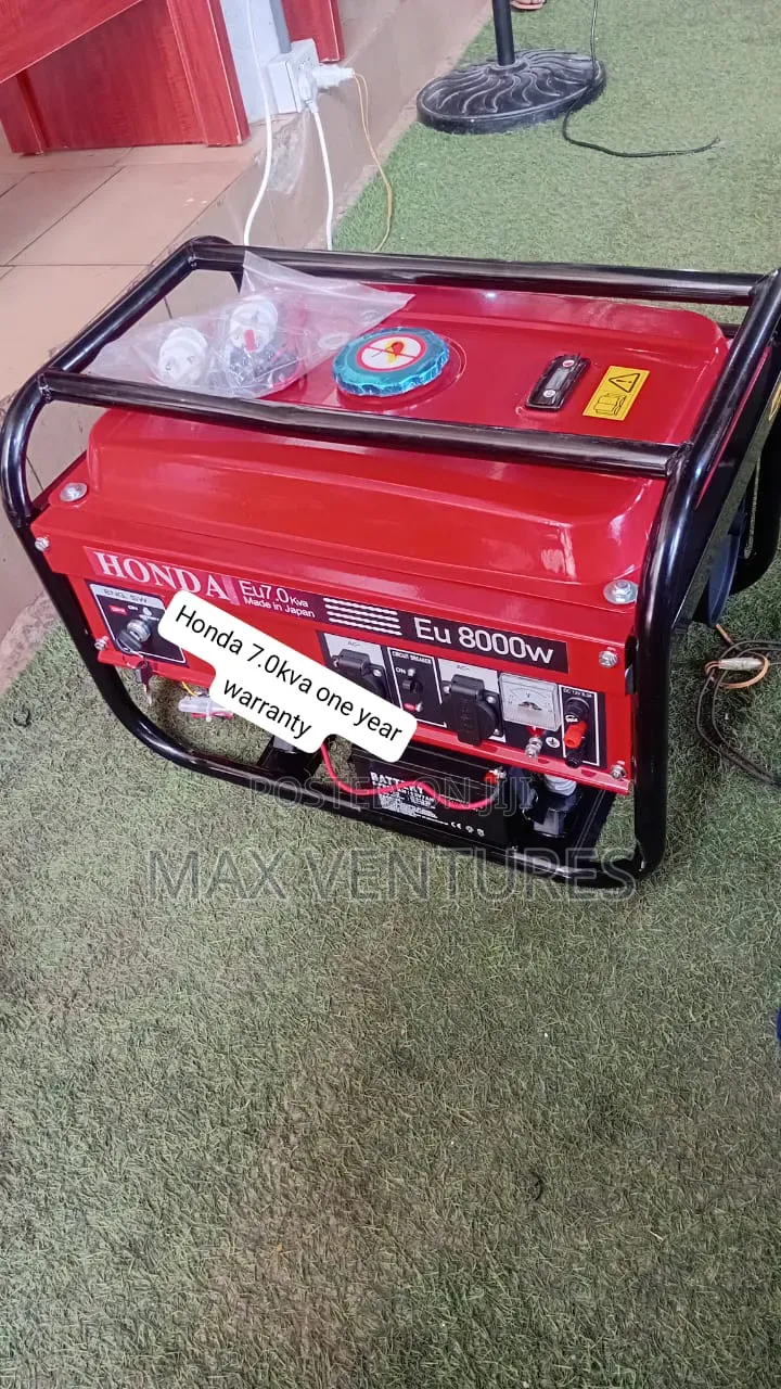 Genuine Honda 7kva Generator – Low Fuel Consumption7.0kva