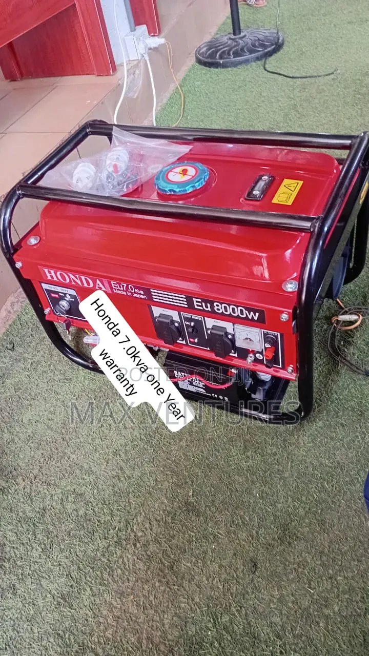 Honda 7.0kva Generator – Stable Electricity Anytime7.0kva