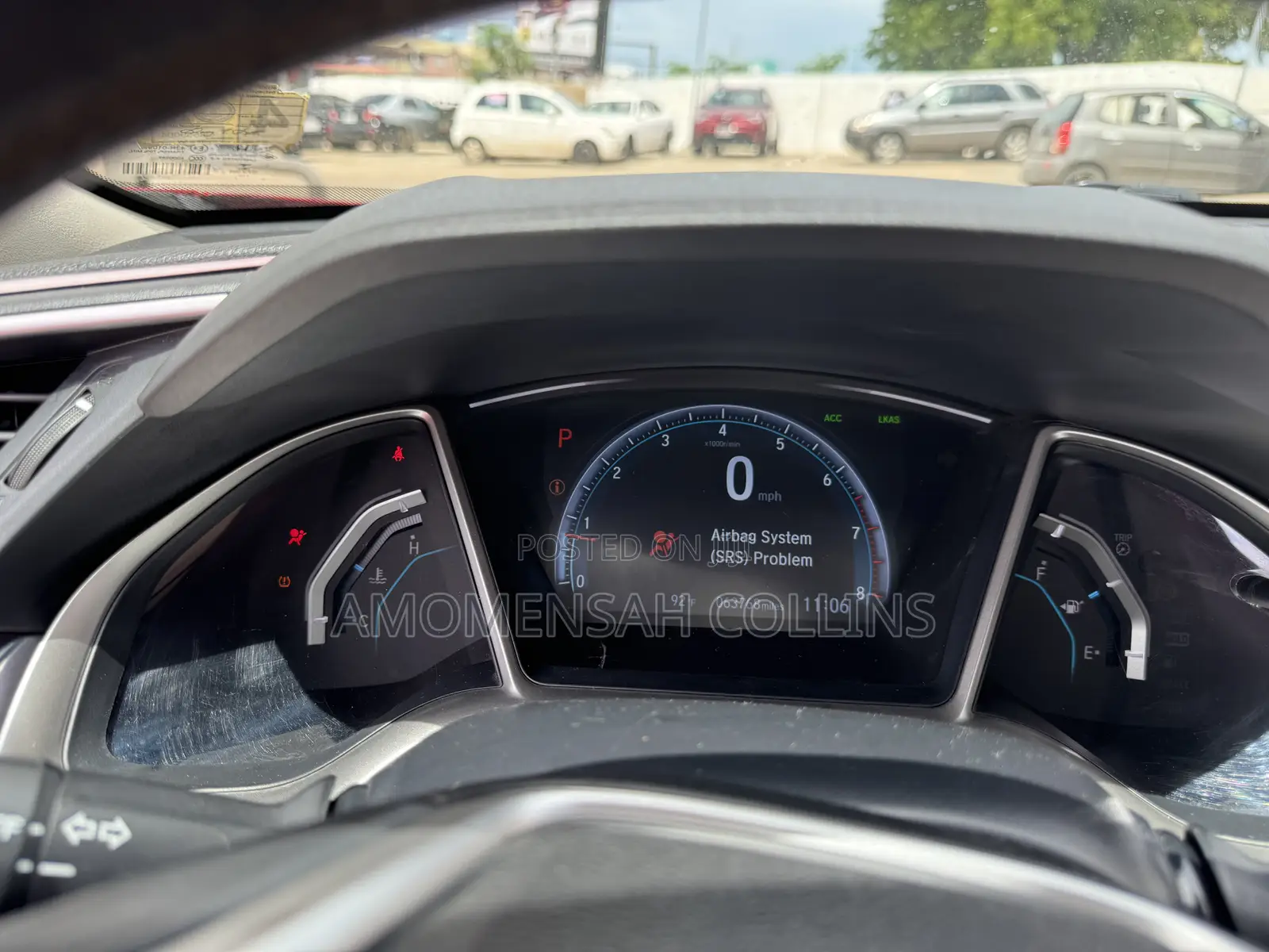 Honda Civic Touring 4dr Sedan (1.5L 4cyl) 2016 Red