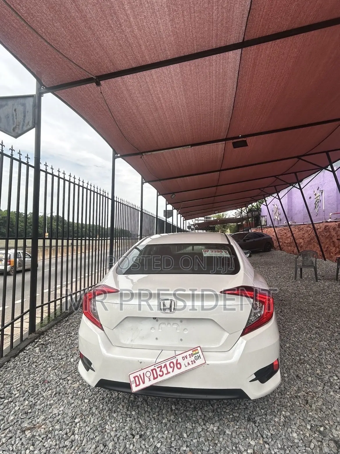Honda Civic EX 4dr Sedan (2.0L 4cyl) 2017 White