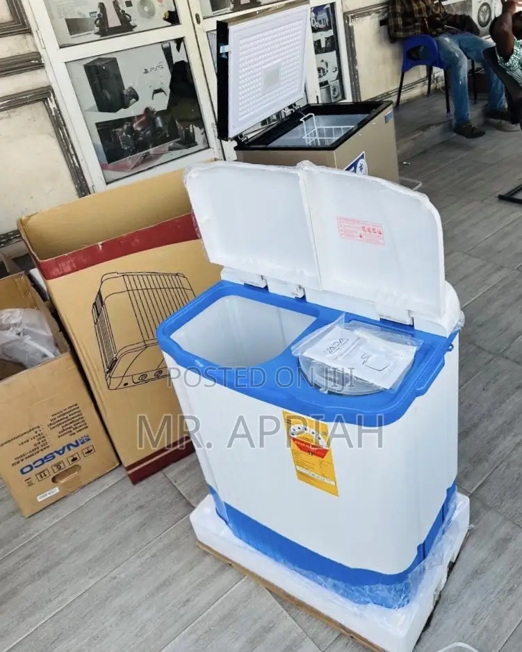 Efficient Zara 7kg Spin Dry Electric Washing Machine(Transparant Lid)