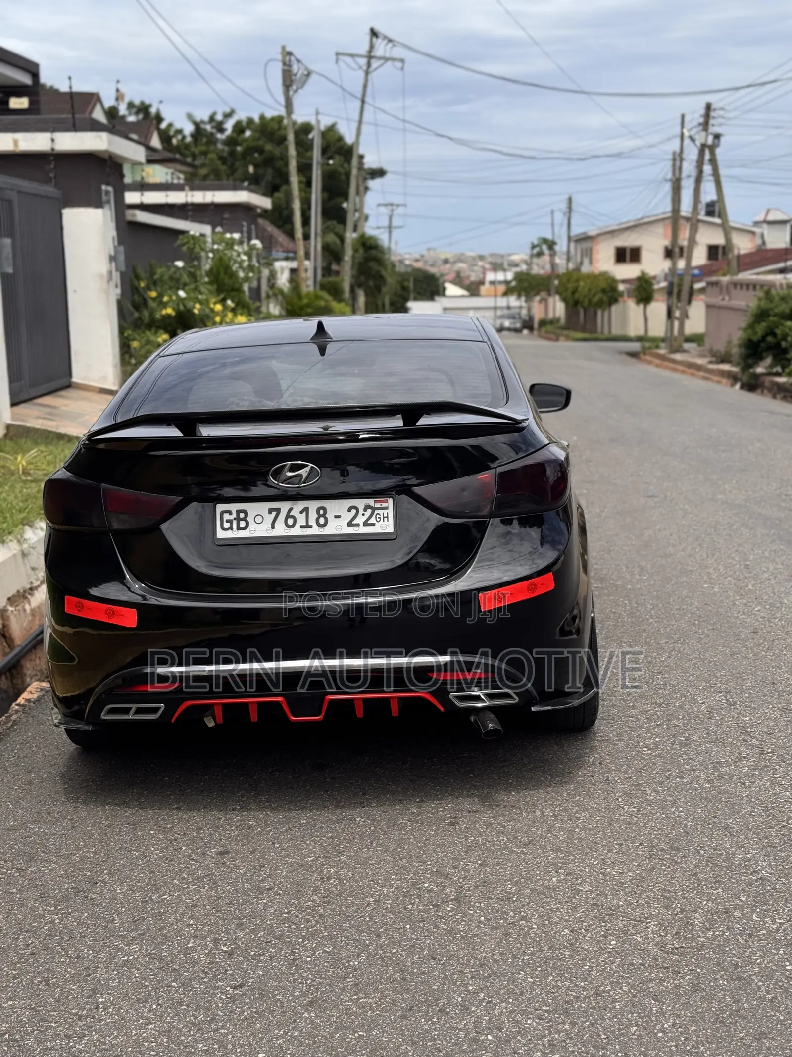 Hyundai Elantra GLS Sedan FWD (1.8L 4cyl 6M) 2013 Black