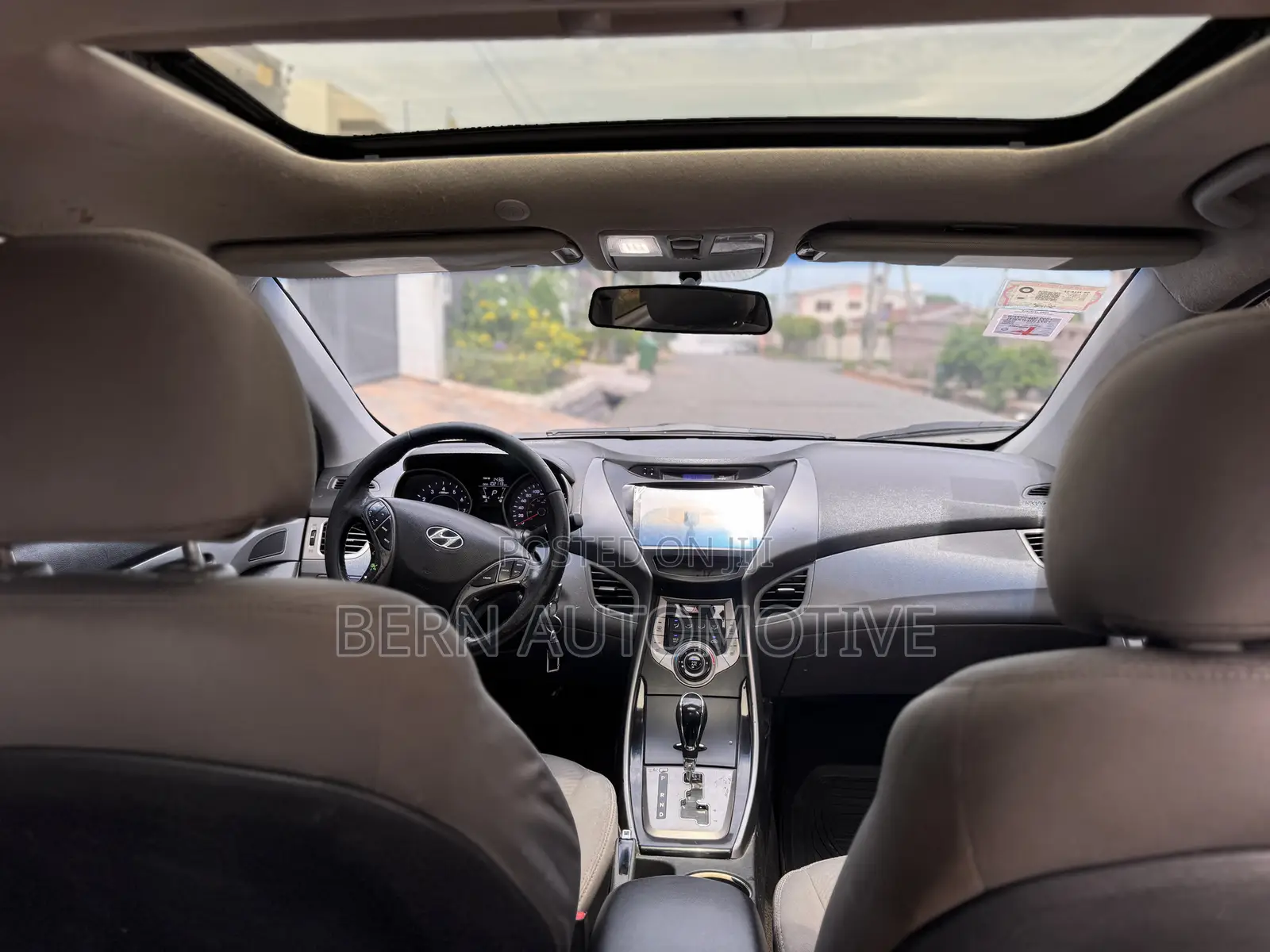 Hyundai Elantra GLS Sedan FWD (1.8L 4cyl 6M) 2013 Black