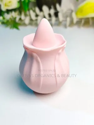 Pink Rose Tongue Licking Clitoral Vibrator – Women Sex Toy
