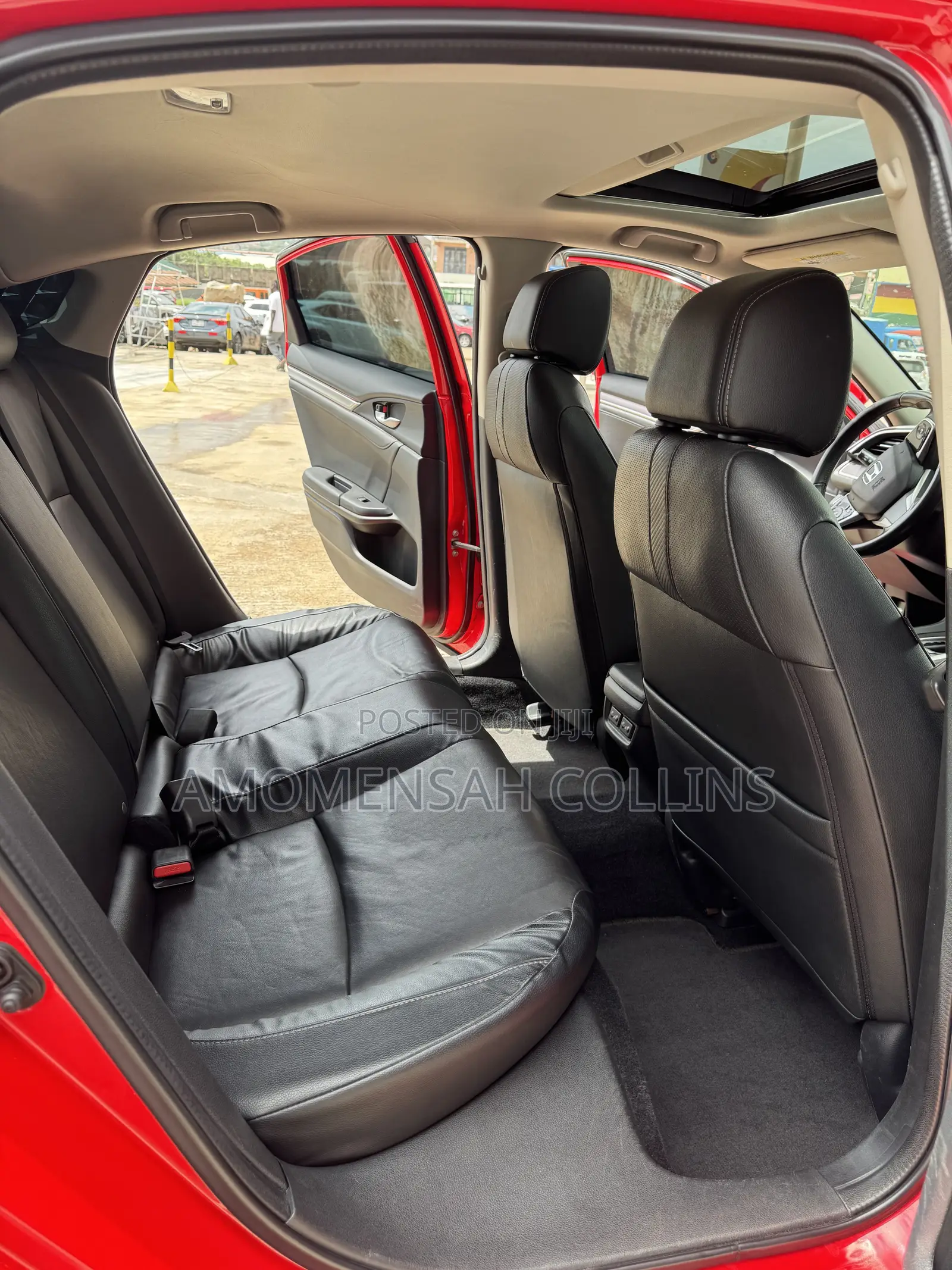 Honda Civic Touring 4dr Sedan (1.5L 4cyl) 2016 Red