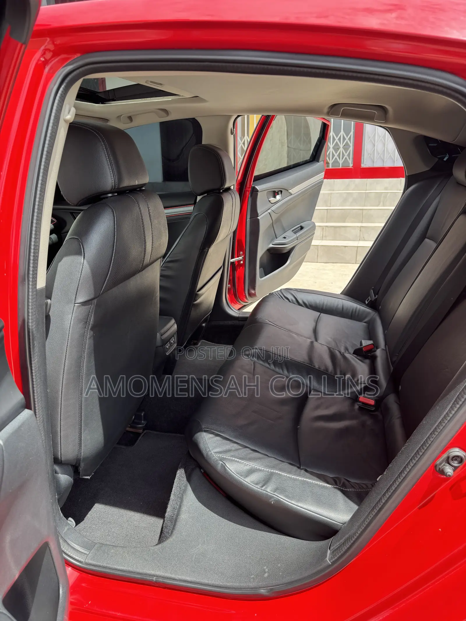 Honda Civic Touring 4dr Sedan (1.5L 4cyl) 2016 Red