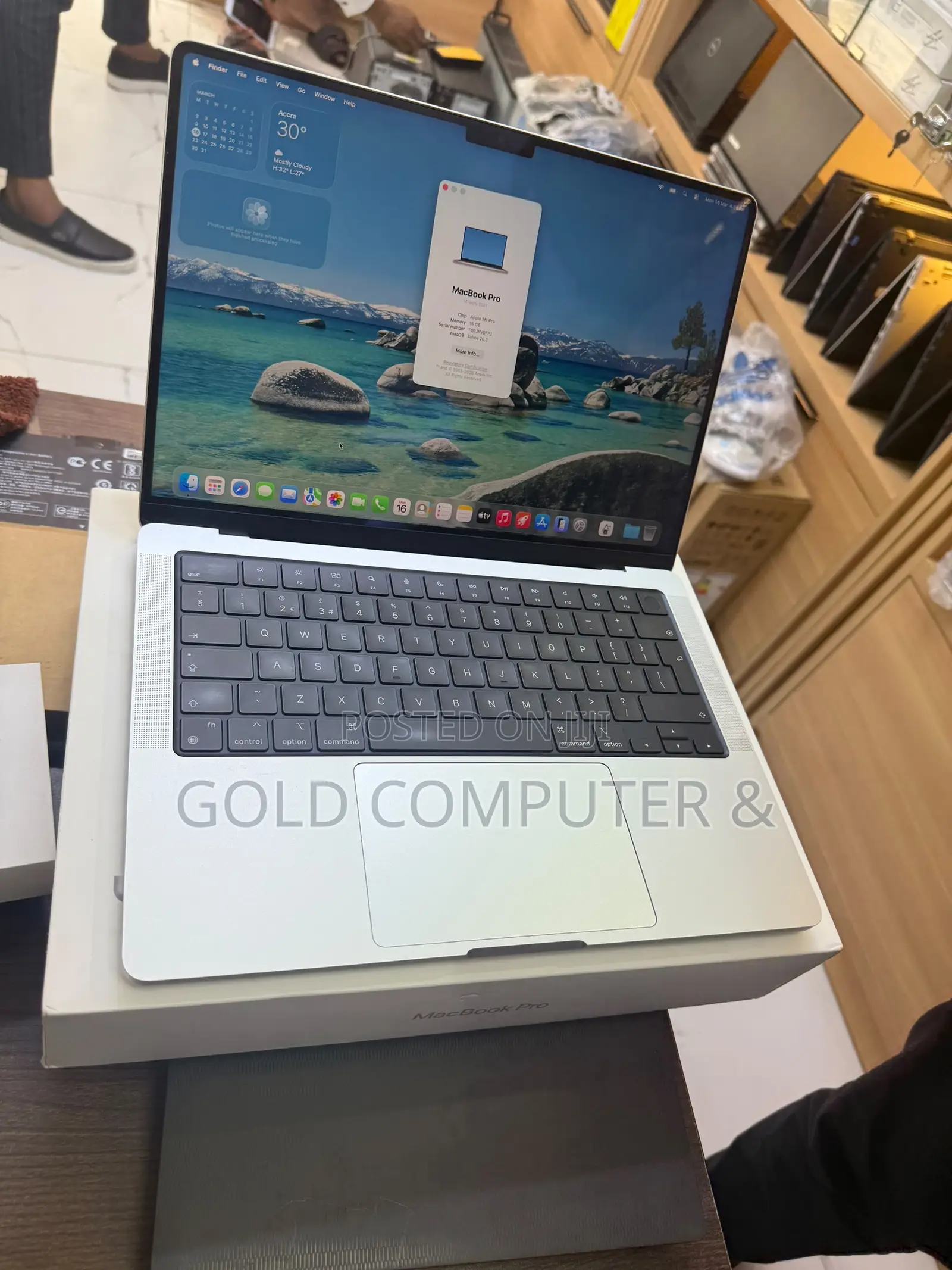 Laptop Apple MacBook Pro 2021 M1 16GB Apple M1 SSD 512GB