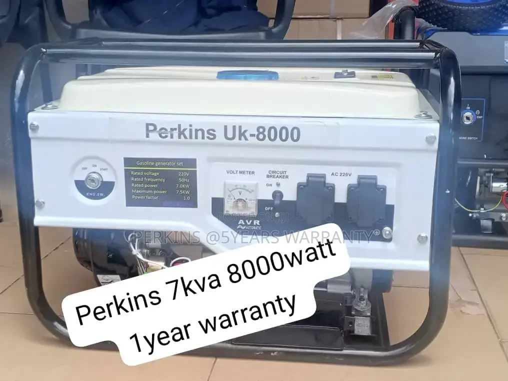 Powerful Perkins 7kva Generator for Shops Offices 7kva