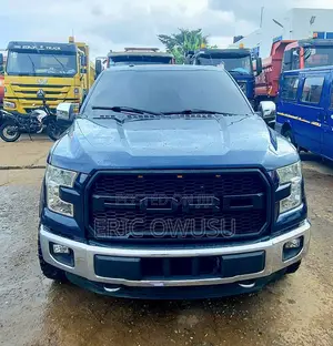 Ford F-150 Lariat 4x4 SuperCab Styleside 8 ft. box 163 in. WB 2016 Blue