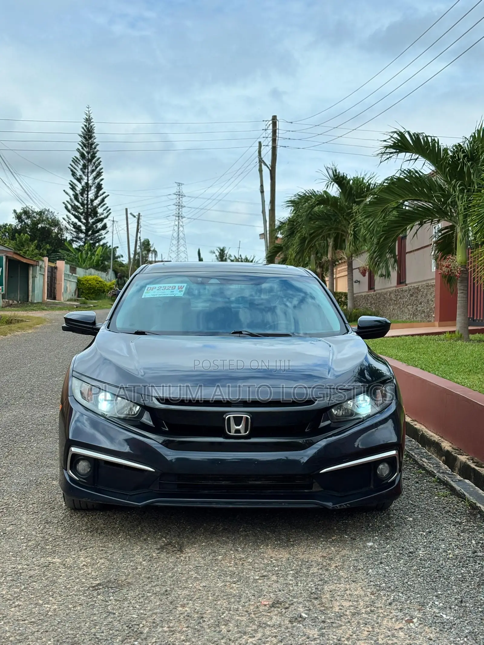 Honda Civic EX Sedan 2020 Gray