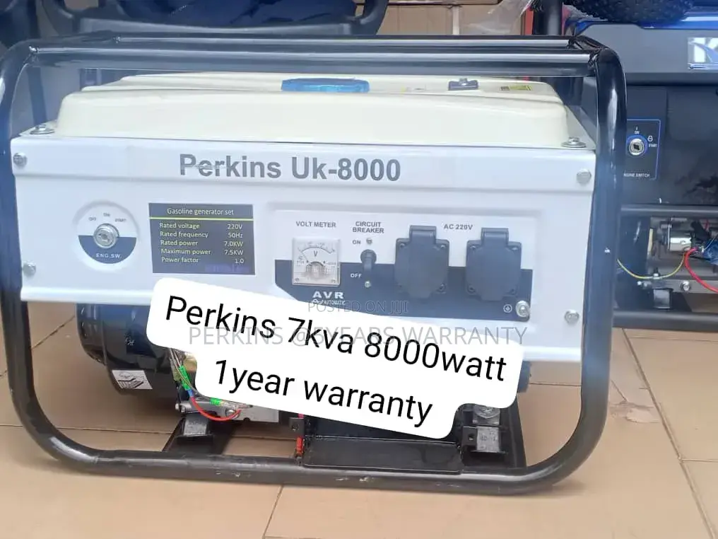Industrial-Grade Perkins 7kva Diesel Generator 7kva