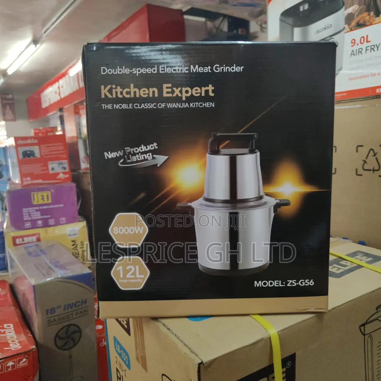 Super Efficient 12l Fufu Machine And Meat Blender From Kitchen Masters