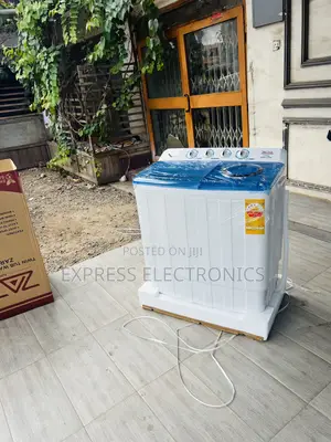Authentic Sleek White Washing Machine 11kg Topload Twintub