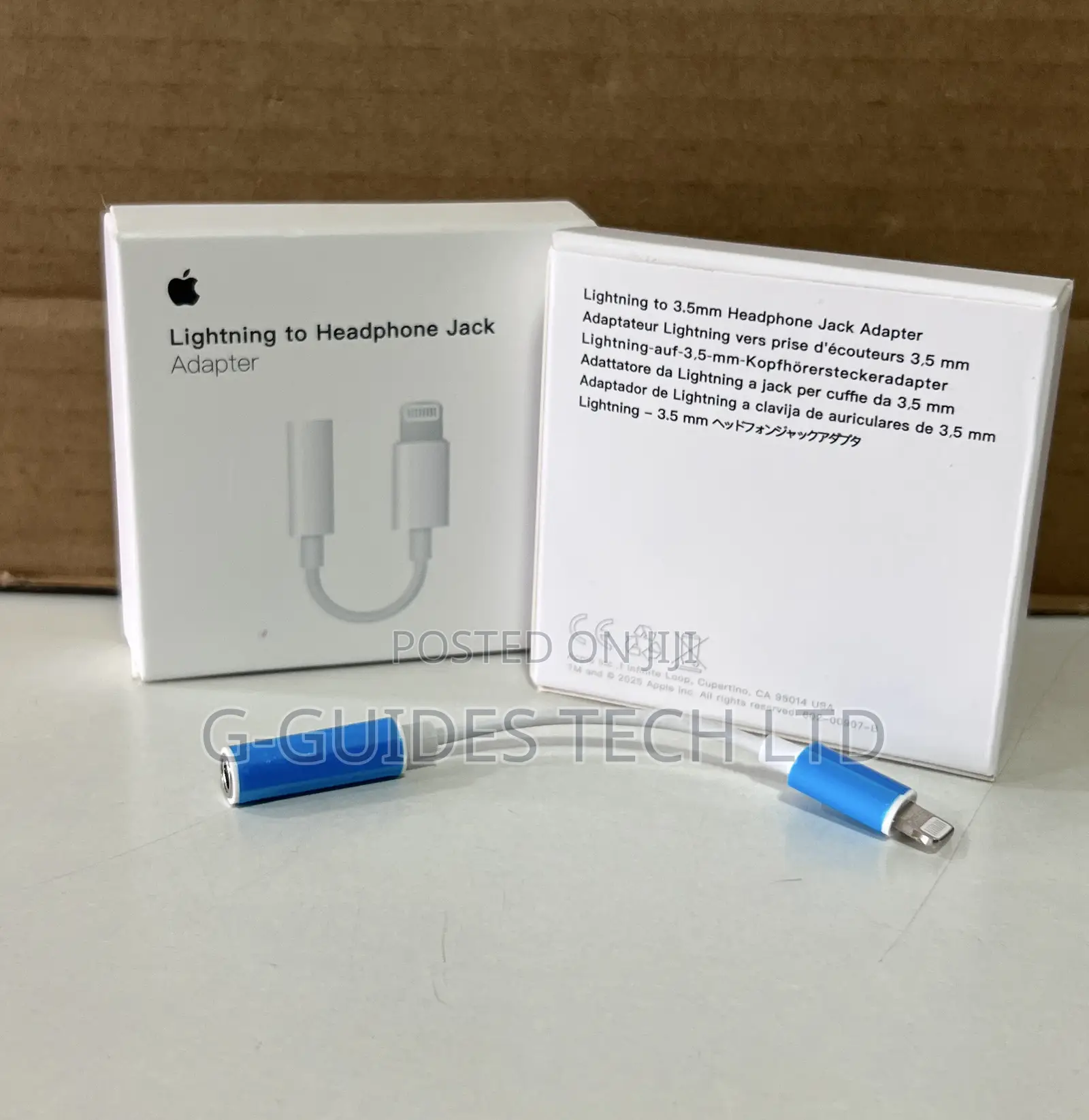 Lightning to Headphone Jack Adapter, iPhone to 3.5mm Headphone Adapter