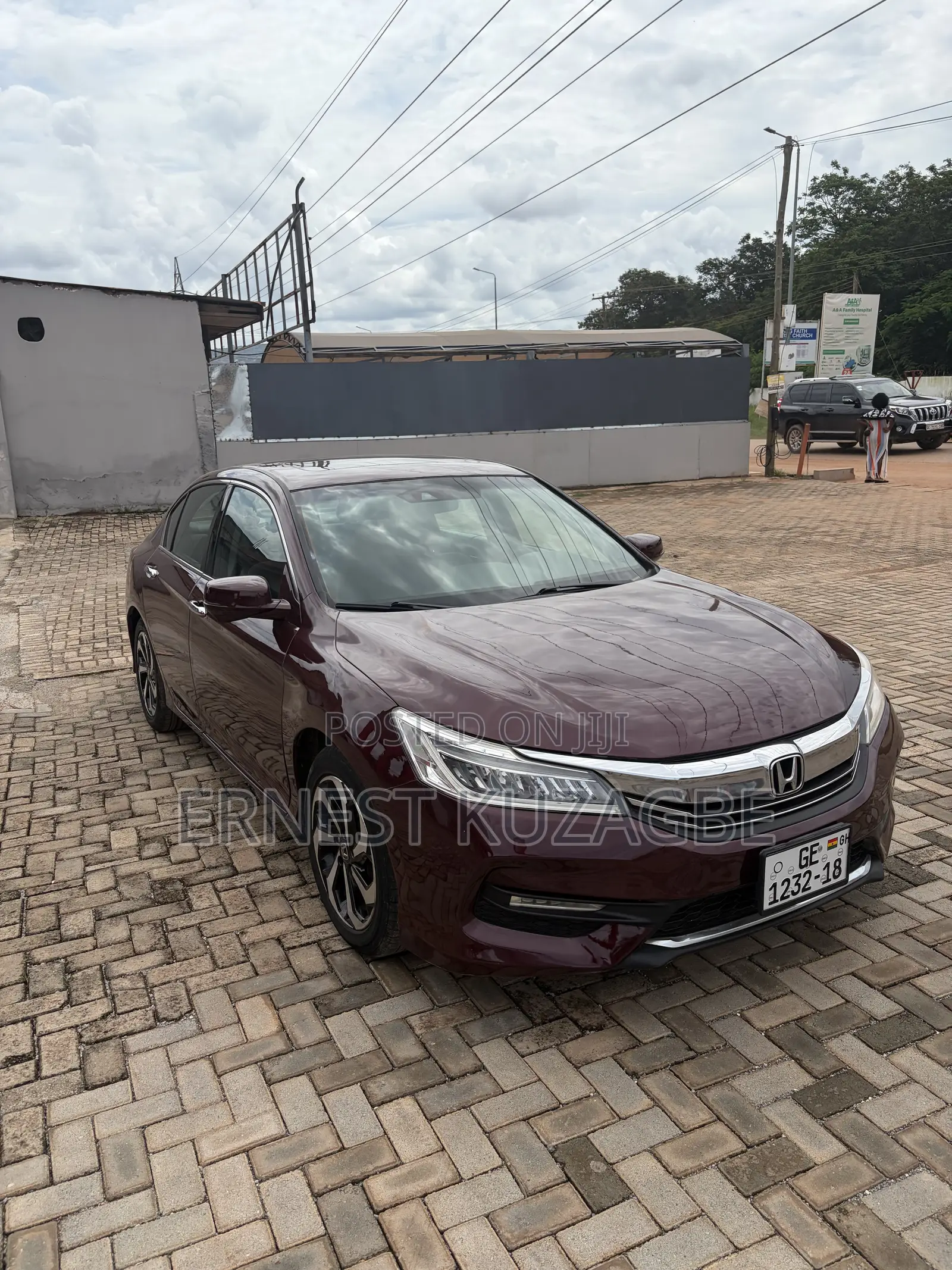 Honda Accord 2015 Burgundy