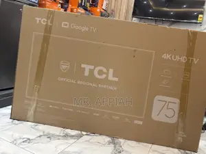 Extremely Authentic TCL 75” HDR Frameless Smart Television(Black)