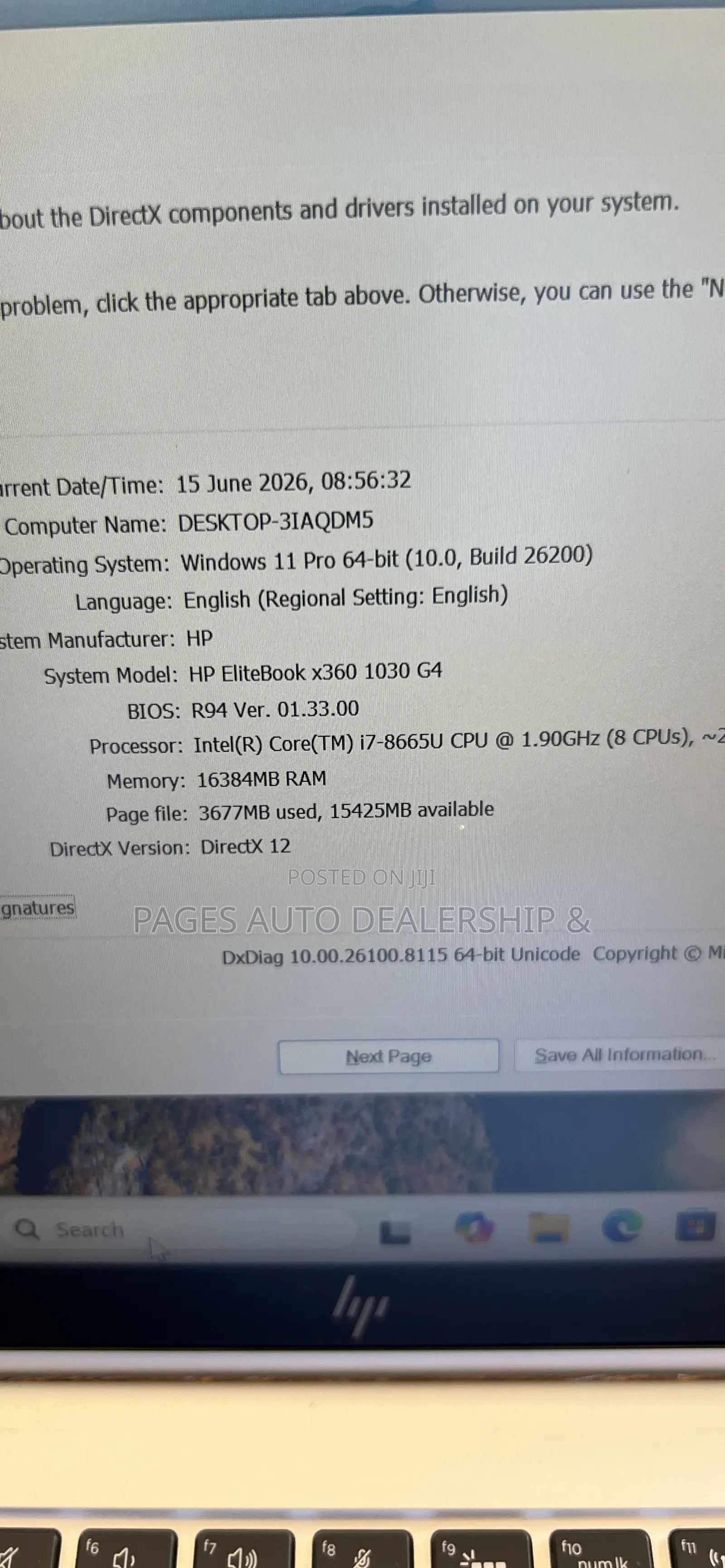 Laptop HP EliteBook 840 G6 16GB Intel Core i7 HDD+SSD 256GB