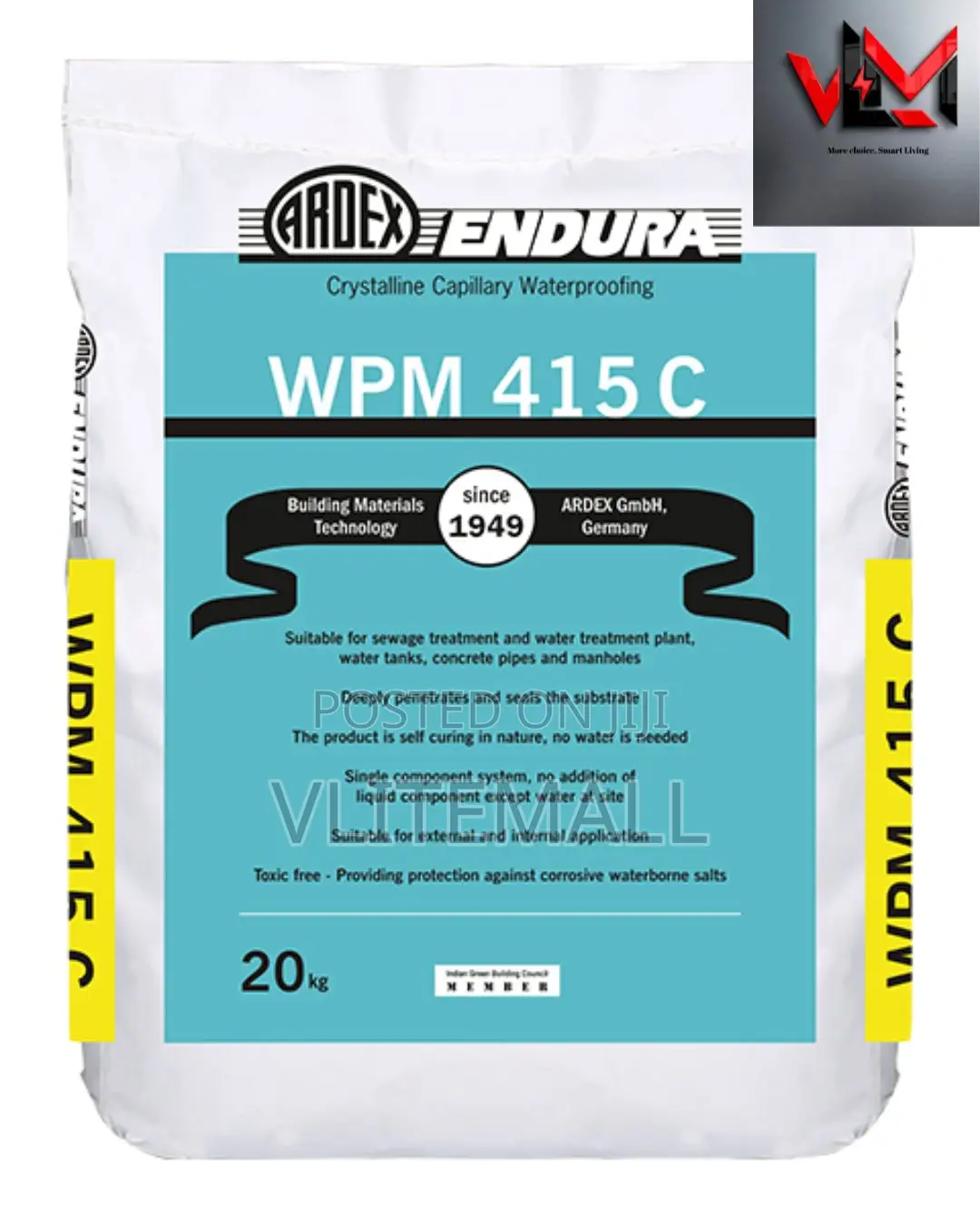 Ardex WPM 415 C Cement Based Crystalline