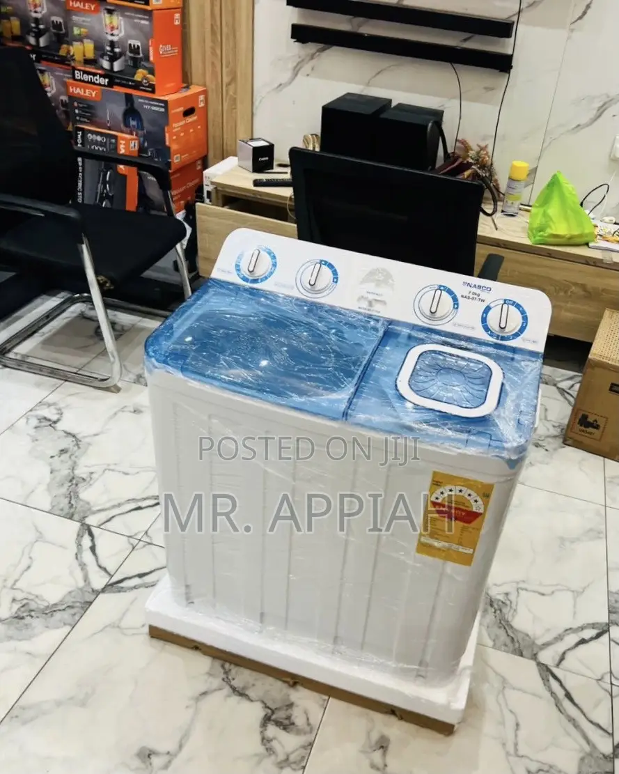 Extremely Authentic Nasco 7kg Washing Machine(Spin Dry) 