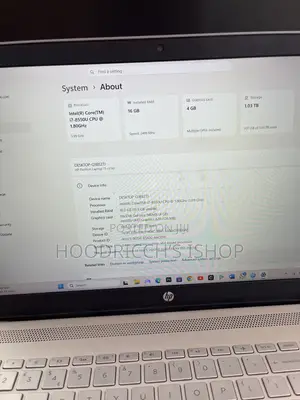 Laptop HP Pavilion 15 16GB Intel Core i7 HDD+SSD 1T
