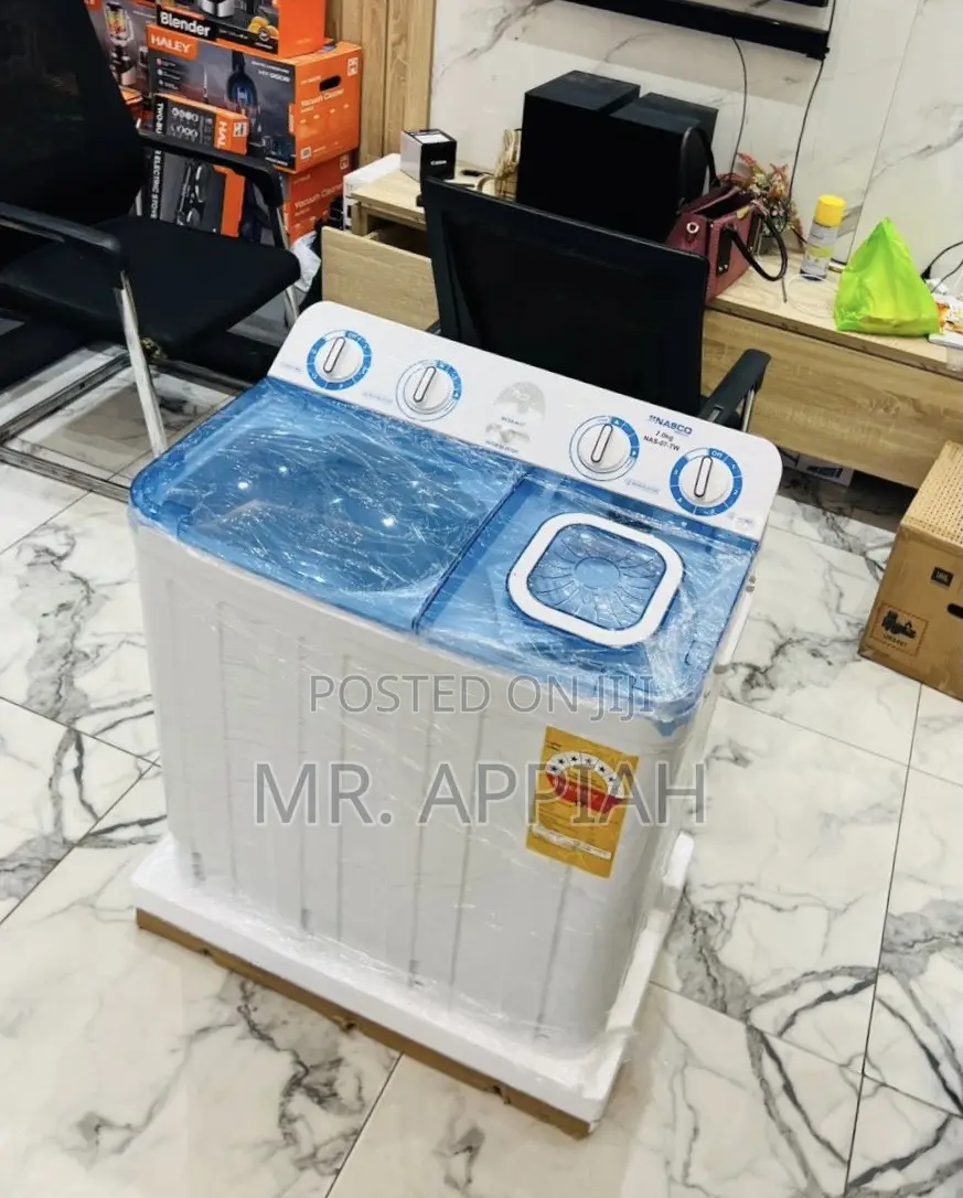 Extremely Unique Nasco 7kg Washing Machine With Transparent Lid