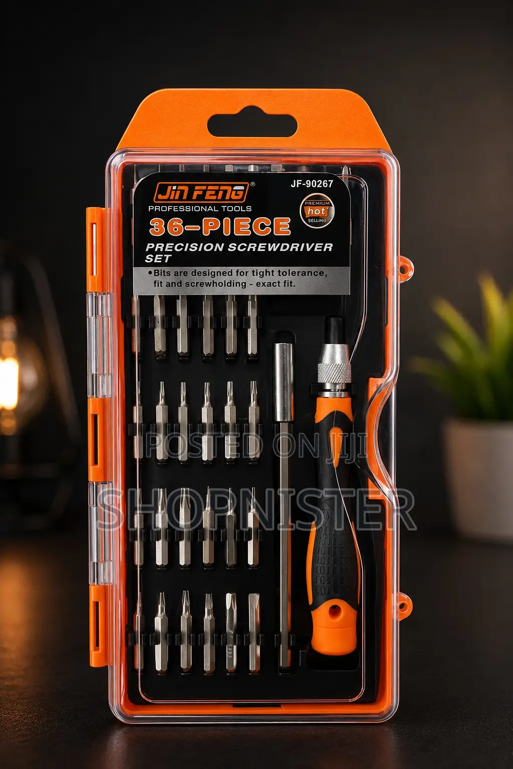 36-Piece Precision Screwdriver Set